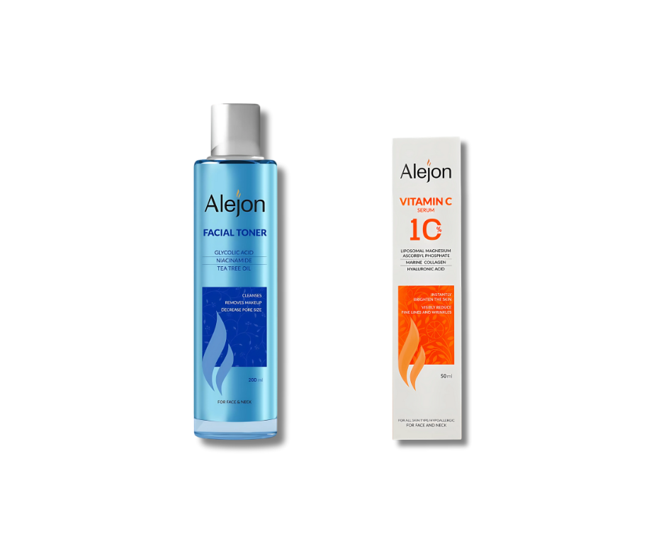 اليجون تونر  + اليجون سيروم فيتامين سي  عرض